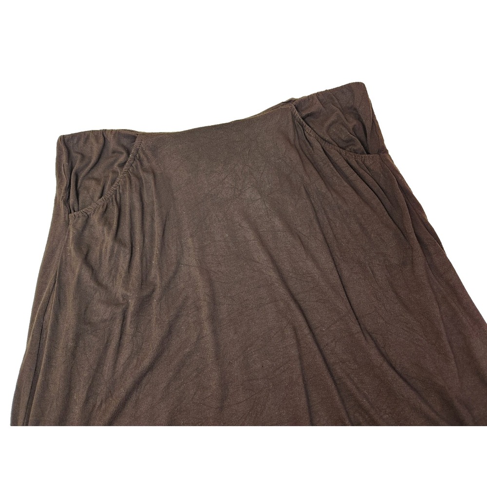 Banana Republic Brown Knee Length Skirt With Pockets Womens Size Small
